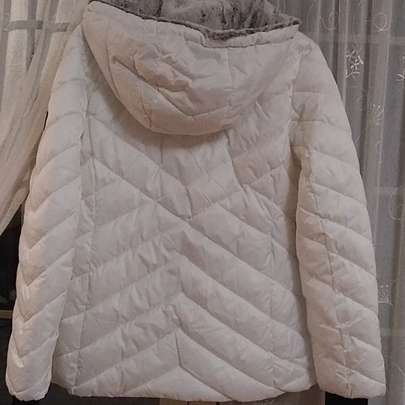 Nautica puffer white coat - Picture 2 of 8